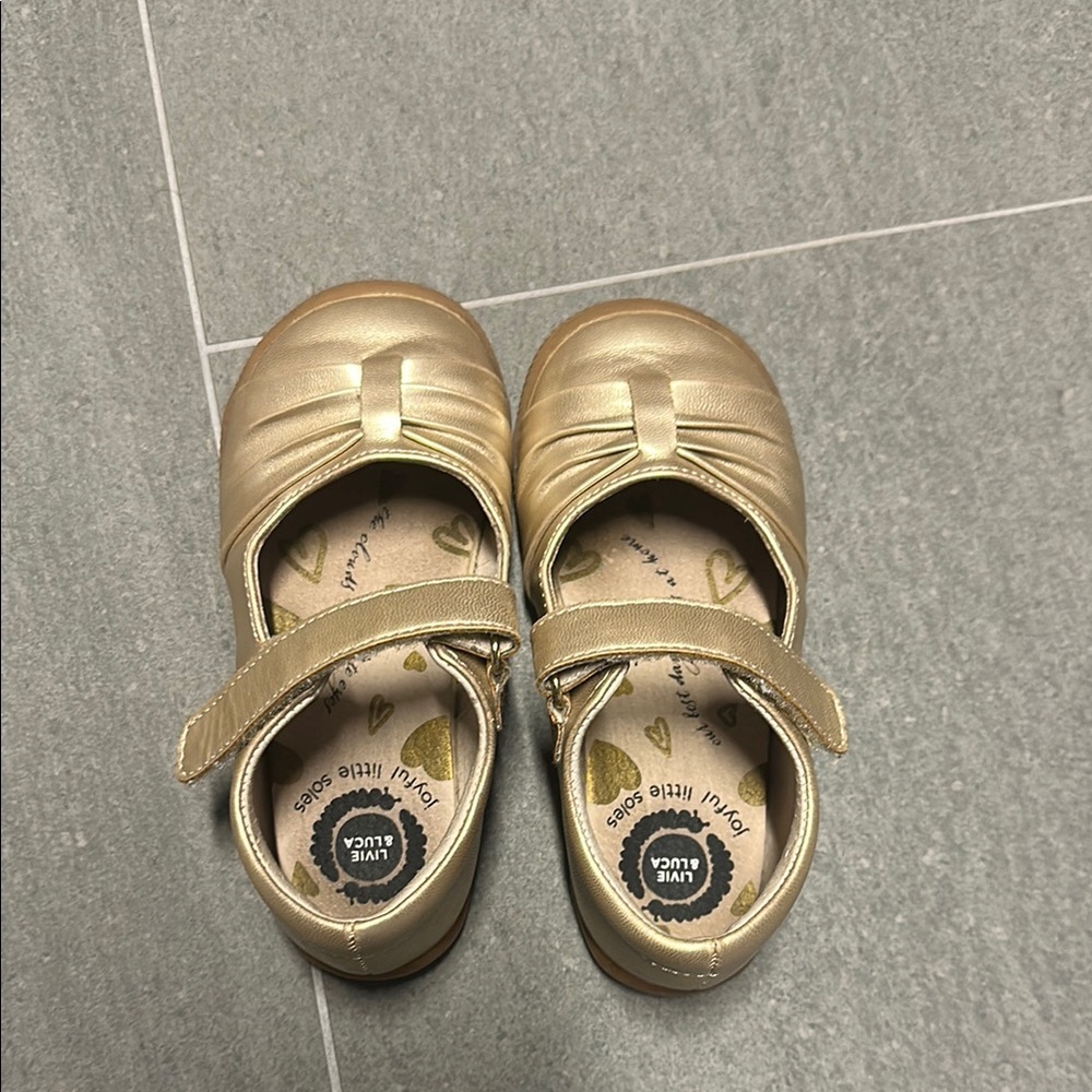 Livie & Luca Gold Kids Shoes
